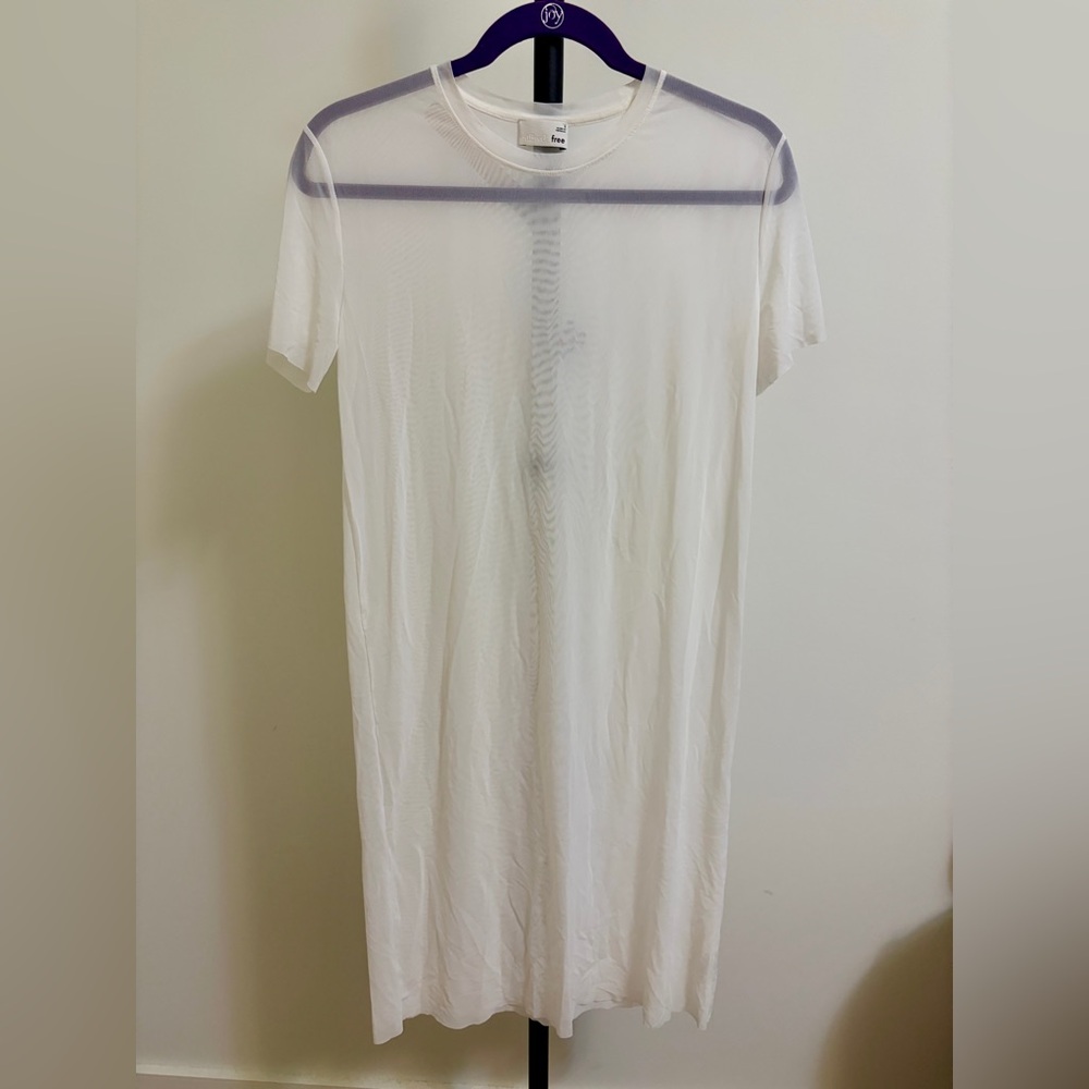 Wilfred Sheer White Dress